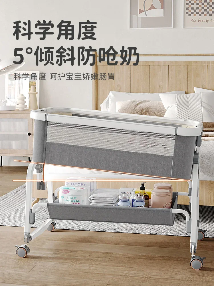 Culla pieghevole e impiombata, letto portatile grande, culla Mobile multifunzionale per neonato Mobile