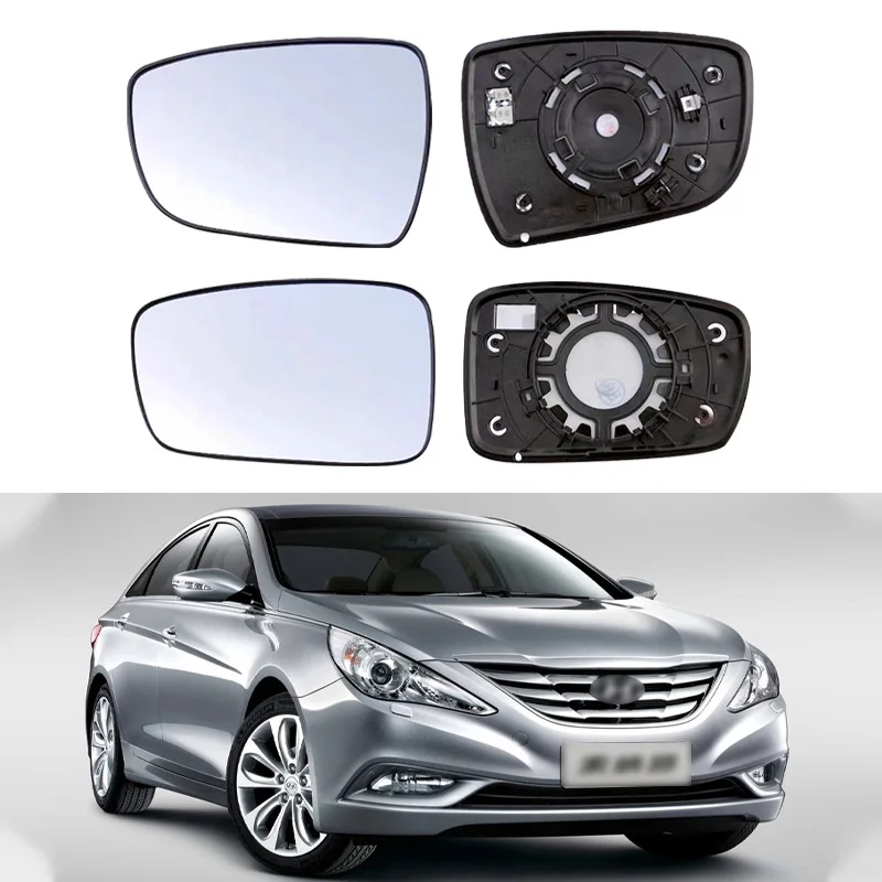 

For 10-16 Hyundai Sonata 8th generation cars with rearview mirror and mirror lens replacement