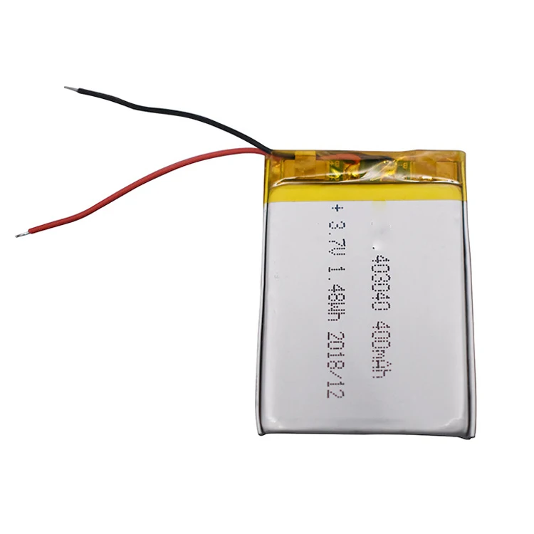 2/5/10/20 Pcs 3.7V 400mAh 403040 Lithium Polymer Ion Battery 2.0mm JST Connector