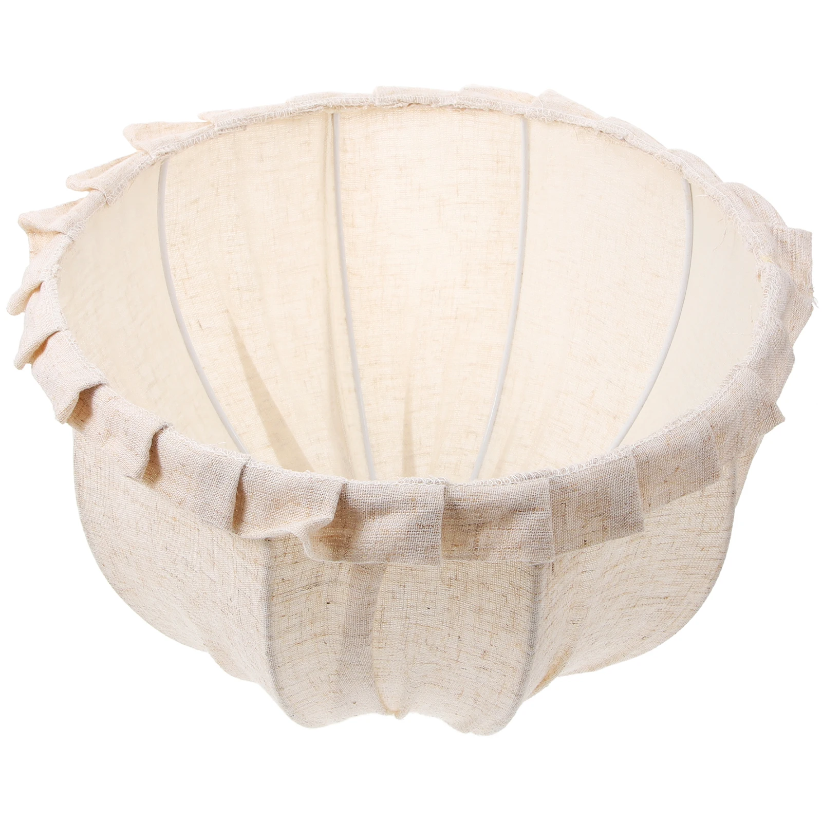 

Linen Cover Vintage Lamp Shade for Pendant Table Light Fabric Large Rustic Cloth Durable Fade Resistant Long Term Use Wide