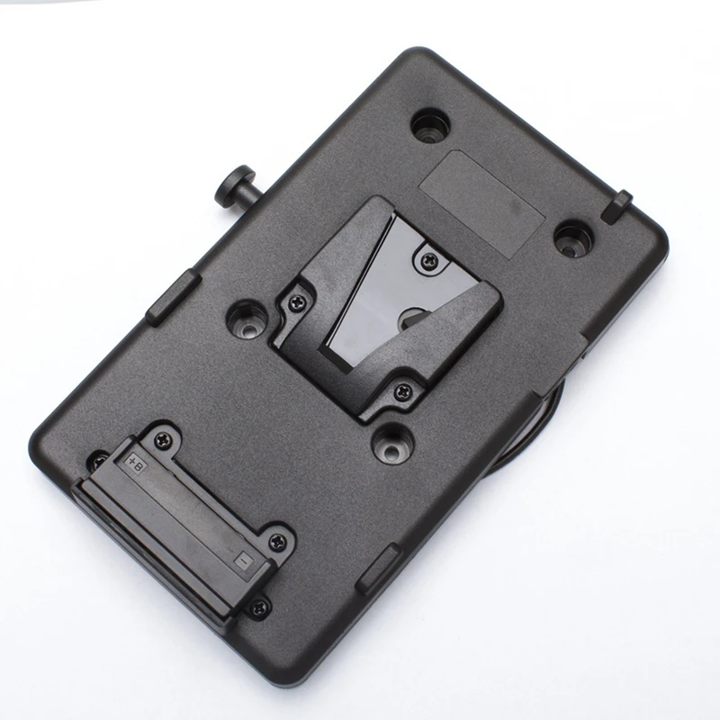 V Mount Battery Plate V-Lock Mount Battery Plate For SONY V Shape Battery Power Supply Splitter DSLR Cameras Camcorders