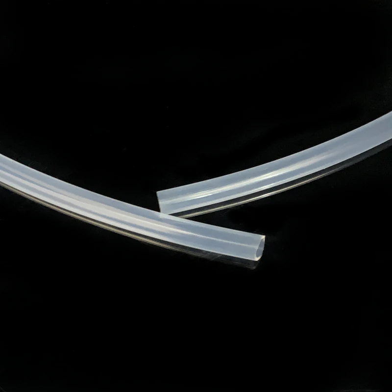 1Meter PTFE Transparent Tube ID 6 7 8 9 10 11 12 mm F46 PFA FEP Insulated Hosen Rigid Pipe Temperature Corrosion Resistance 600V