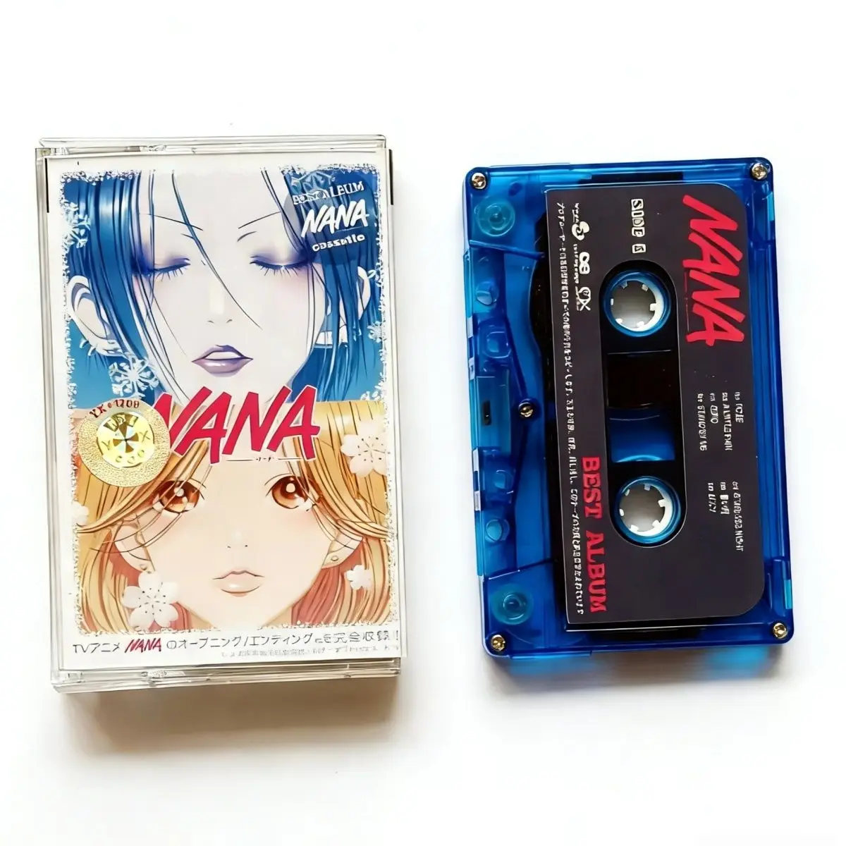 

NANA Best Album - Iconic Japanese Anime Soundtrack J-Pop Rock Cassette Tape with Timeless Hit Tracks