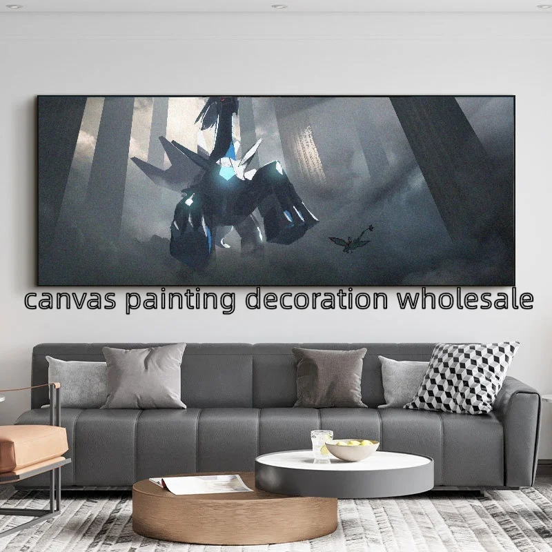 Classic Anime Pokemon Poster Children's Room Wall Mural High Quality Home Indoor Wall Art HD Decorative Canvas Painting Gift