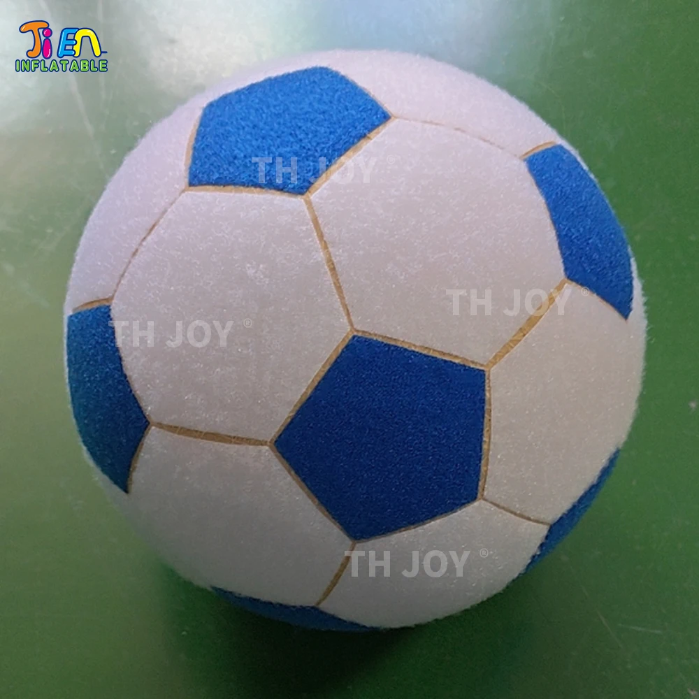 Balón de fútbol de buena calidad, 20cm, balón de fútbol inflable pegajoso de aire para tablero de dardos/balón de fútbol de aire inflable