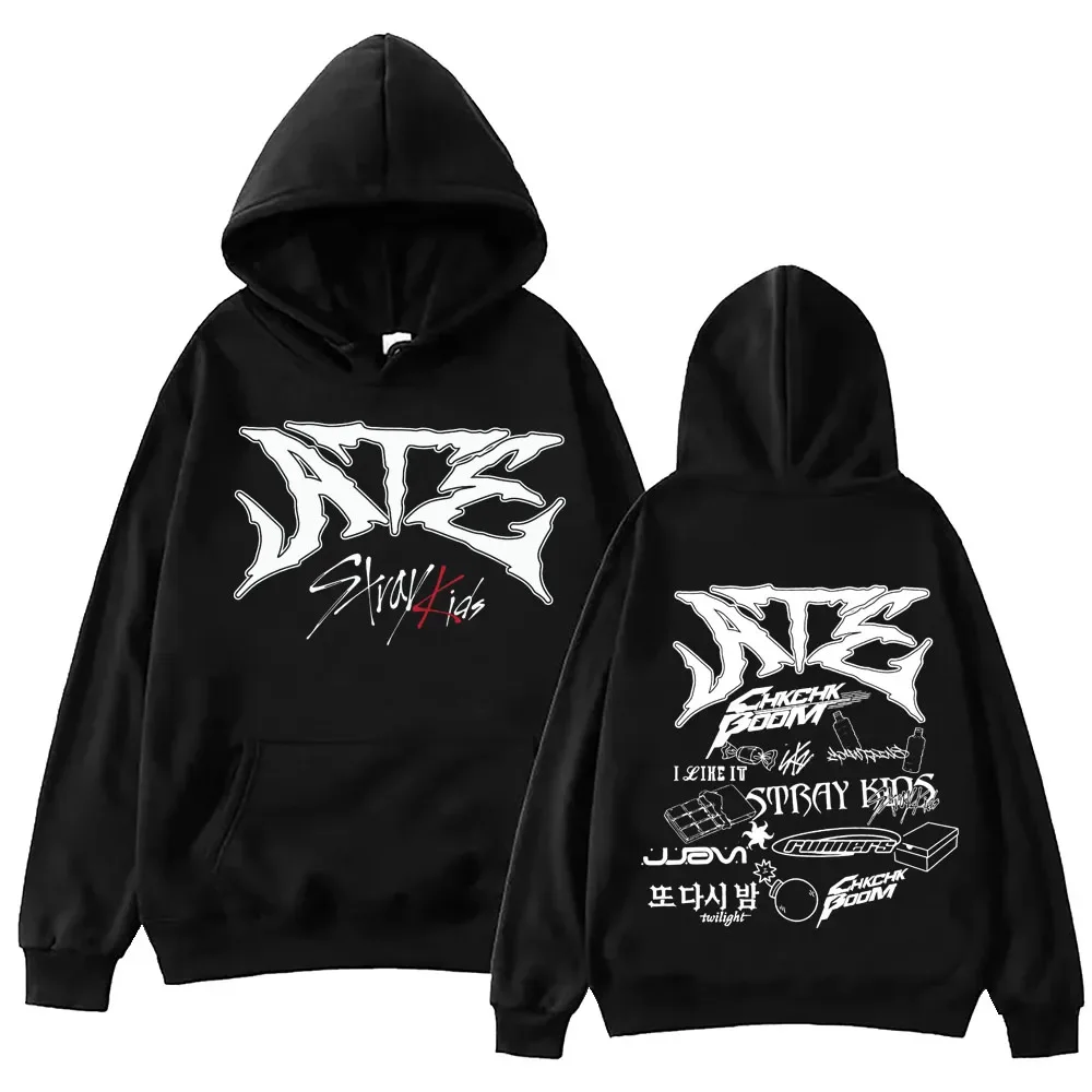 ATE Album 2024 Hoodie Harajuku Hip Hop Pullover Tops Sweatshirt Fans Gift