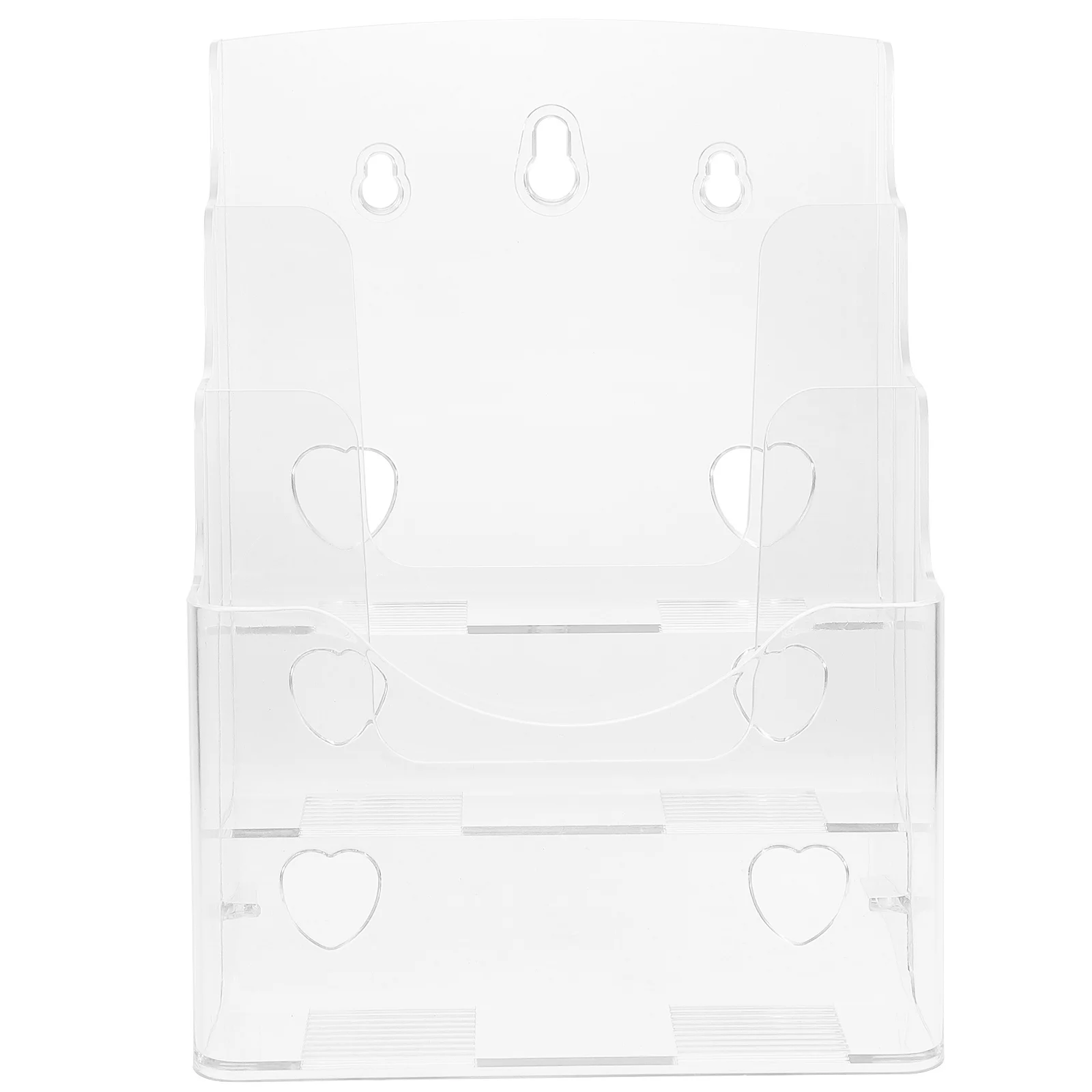 

A5 Clear File Rack Desktop Document Stand For Office School Study Room Organizer Brochure Pamphlet Holder Acrylic Display