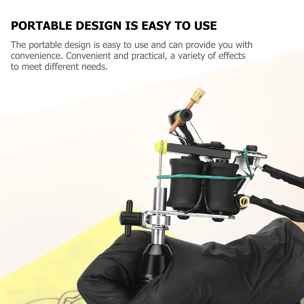 

Professional Tattoos Coil Machine Portable Design Durable Construction Multiple Effects Safe Application Tattooing Lover Gift