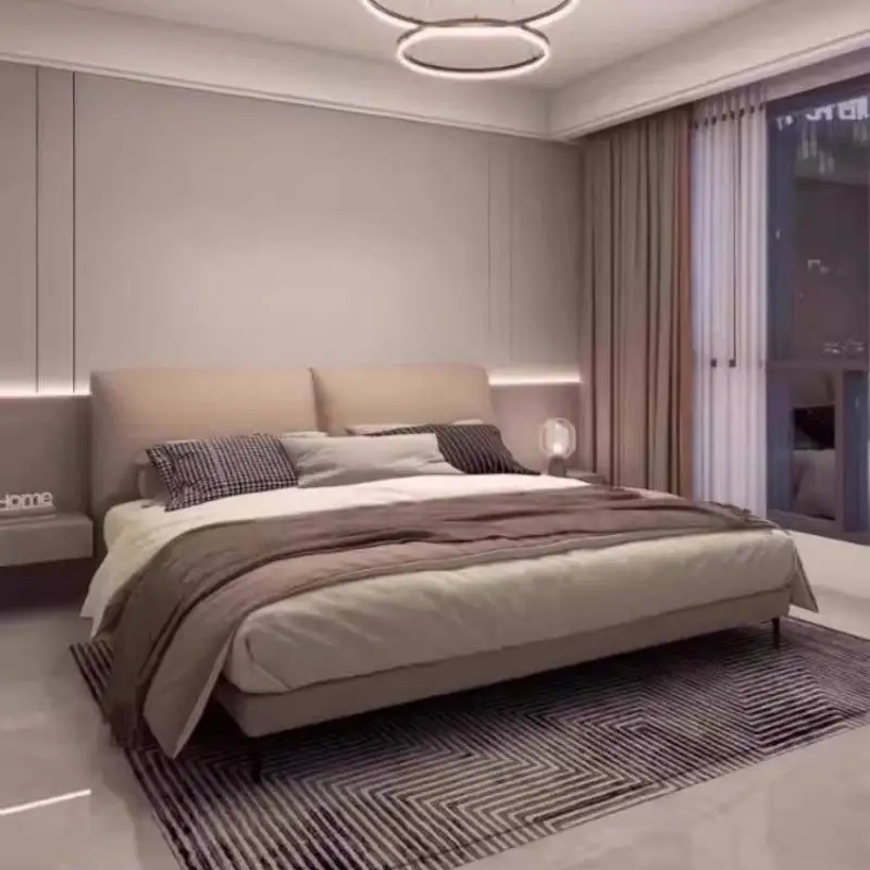 Storage Bedding Double Bed Accessories Adults Household Modern Bed Frames Headboards Bedroom Camas De Dormitorio Home Furniture