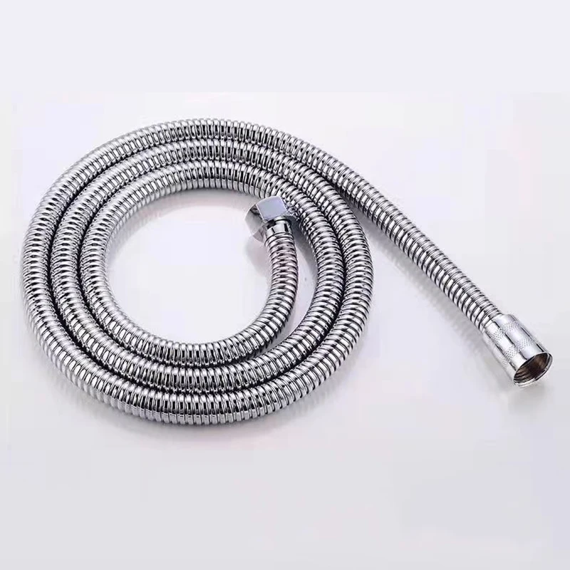 1/2 1.5M 2M Bath Shower Hose Stainless Steel Flexible Pipe Shower Head Pipe Plumbing for Bathroom Accessories