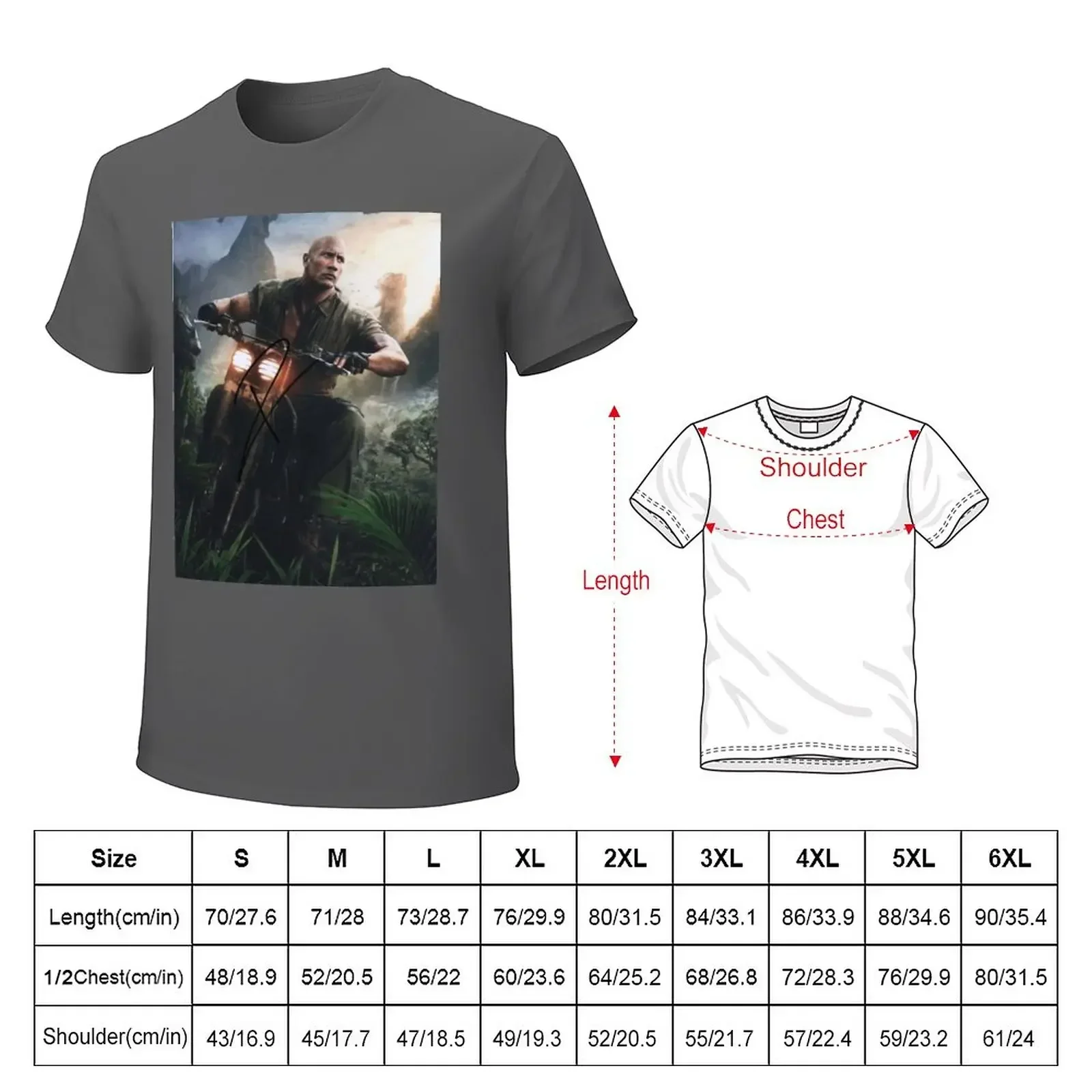 dwayne johnson T-Shirt cheap stuff Short sleeve tee plain graphics workout shirts for men