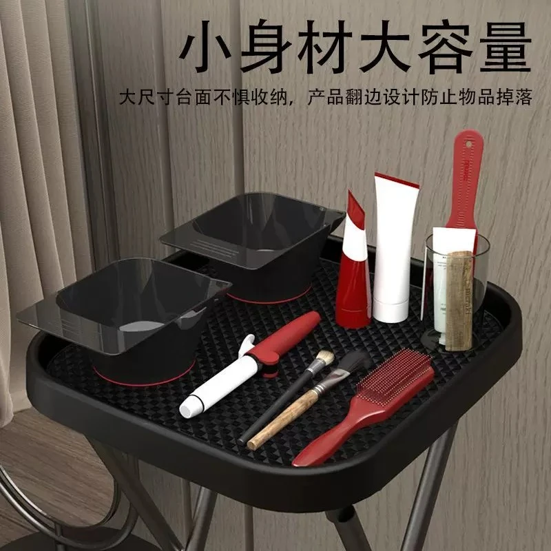 Hairdressing folding cart modeling perm and dyeing tool cart hair salon