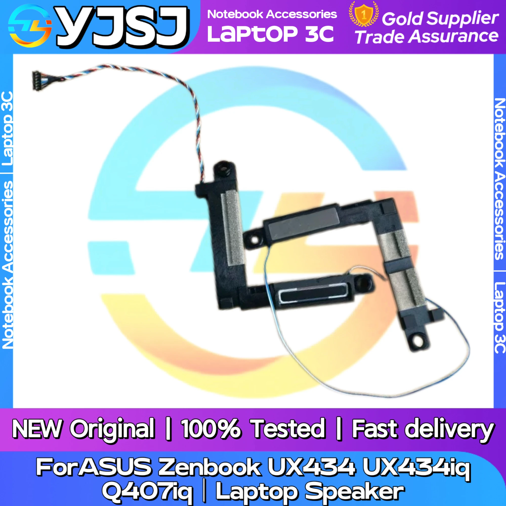 New Original Laptop Notebook Audio Speaker ForASUS Zenbook UX434 UX434IQ Q407IQ built-in speaker horn audio 04A4-03WT0AS