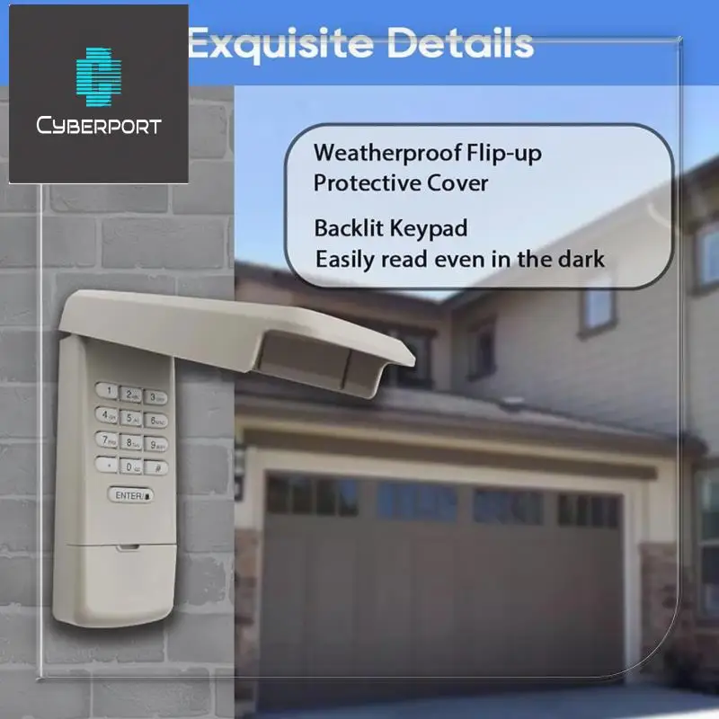 24 時間配達チェンバレン ガレージ ドア オープナー キーパッド & リモート セット (940EV-P2 & 953EV-P2) Security+2.0 Myq、1993 年から現在