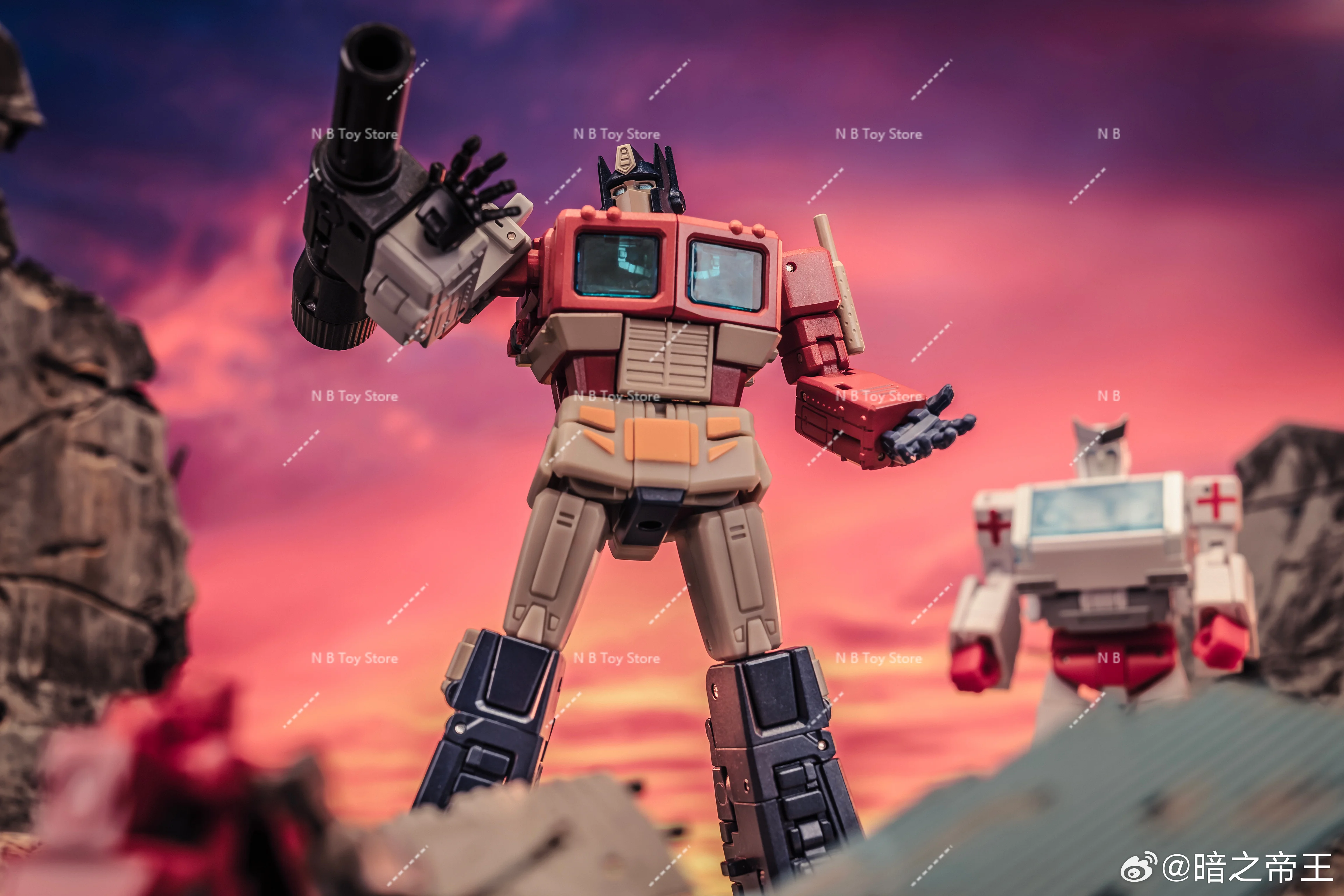 NA STANIE TERAZ Transformacja Newage NA H27U David OP Prime G1 Figurka Akcji Kolekcjonerska Prezent