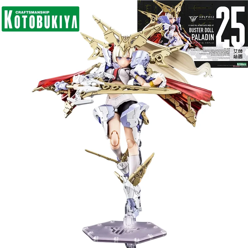 

KOTOBUKIYA Original Anime Figure MEGAMI DEVICE 25 KP685 BUSTER DOLL PALADIN Mobile Suit Girl Action Figure Toys for Kids Gift