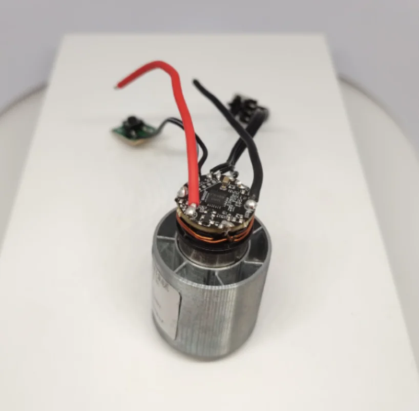 1pcs 126000 RPM Brushless Motor for Brushless Blowing Drum Fan with Electric Power Adjustable Poleless Drive Control Board