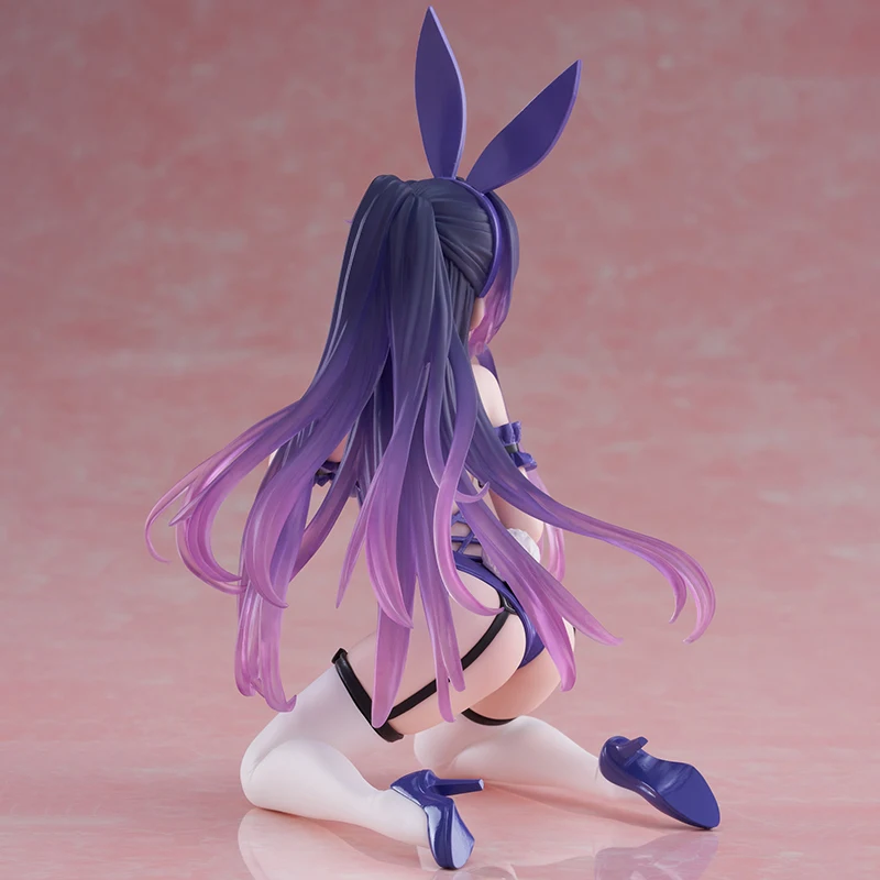 In Stock TAiTO Desktop Cute DATE ALIVE IV Tokisaki Kurumi Yatogami Tohka Bunny Girl Ver. PVC 13CM Anime Actiefiguren Model Speelgoed