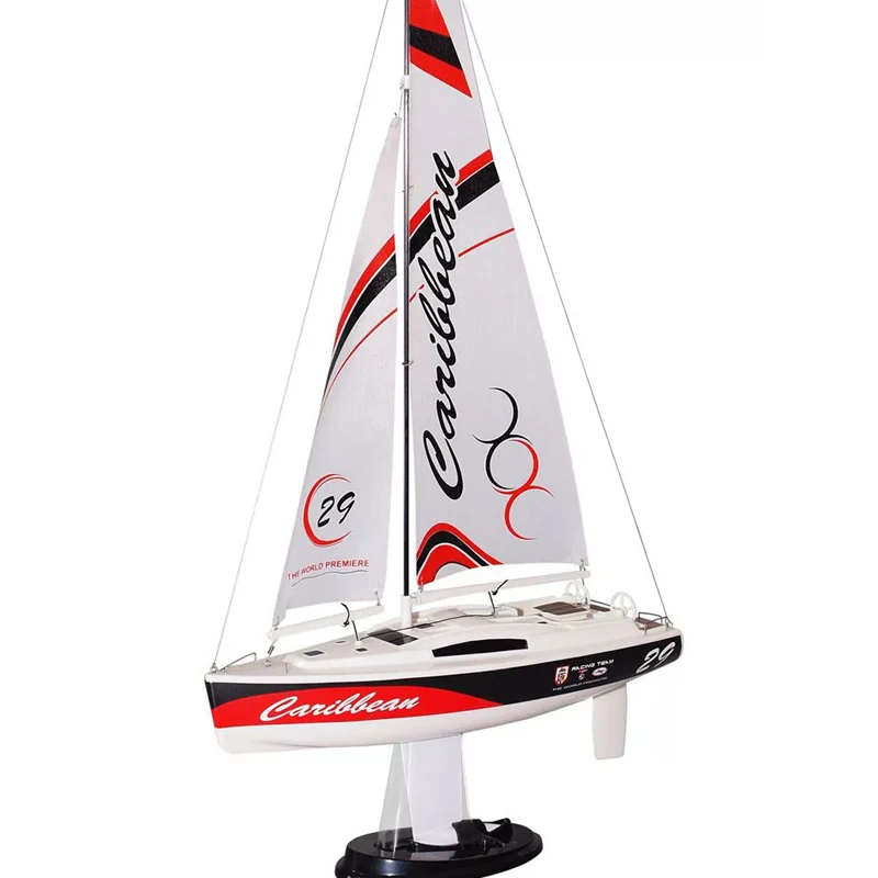 

2.4G Remote Control Sailboat Model Complete Set of Remote Control 8802 Sailboat The Speed Is Determined By The Wind