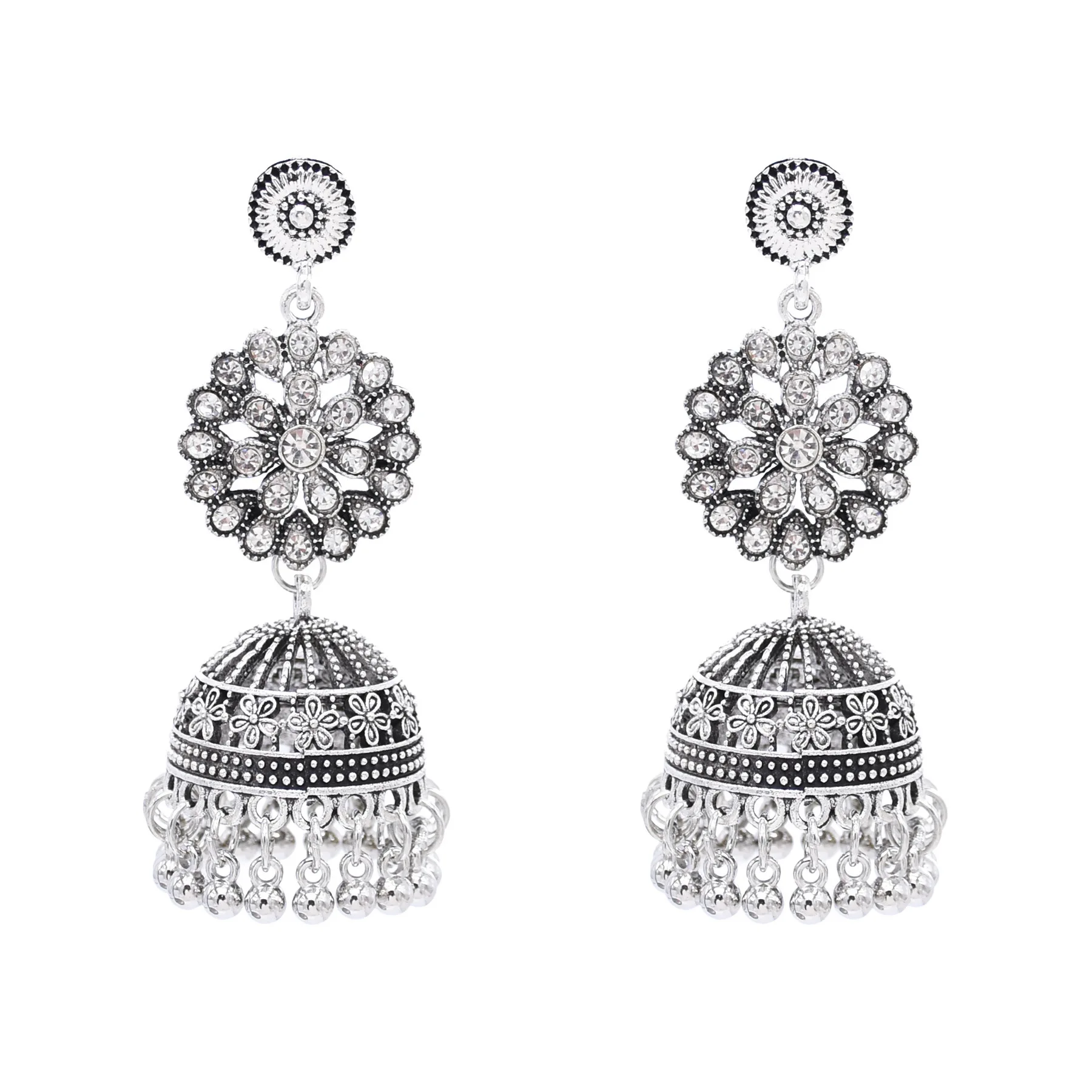Traditional Indian Jhumka Earr - Indian Wedding Supply ulasan dan harga