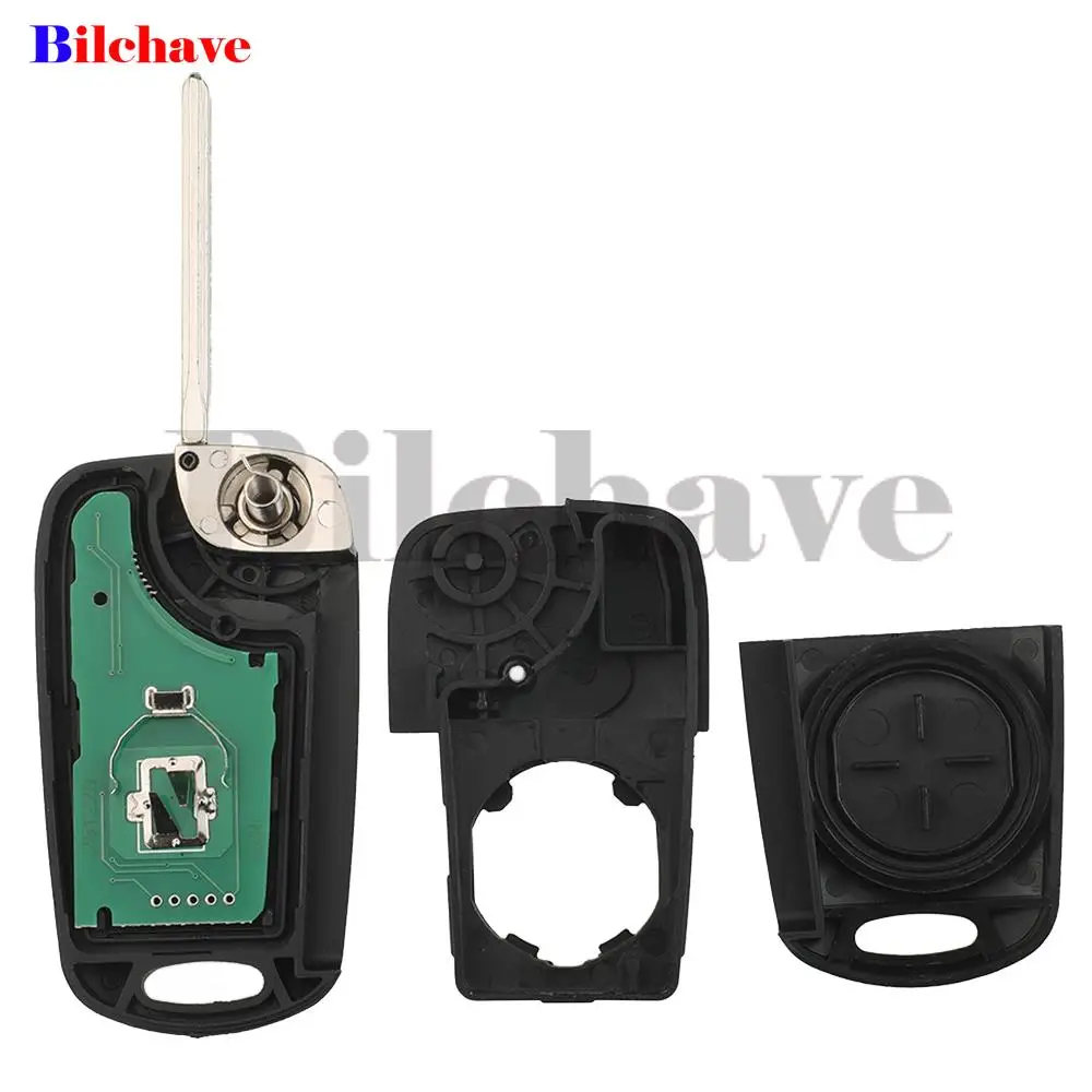 

jingyuqin 2/3BTN SEKS-AM08FTX 95430-3U000/3W600 433MHz FSK ID46 Chip For Kia Sportage 2010- 2014 Flip Remote Car Key Fob Control