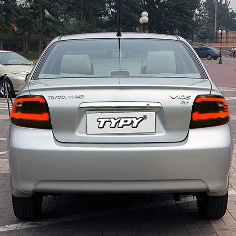 1 زوج أنيق ترقية الميزات تحديث المعدات عالية السطوع LED وظيفة كاملة أضواء خلفية ل Vios 2003-2007