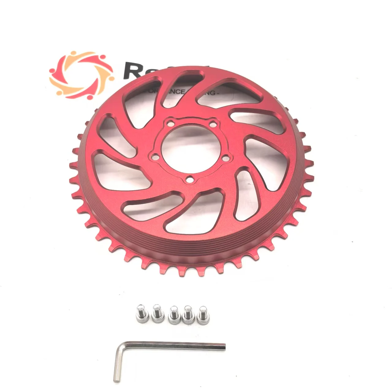 Bafang BBSHD 1000W Mid Drive Ring  42T Chainring Narrow Wide Design Compatible With10-12 Speed Chains