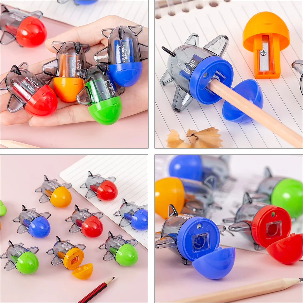

Portable Stationery Kids School Portable Pencil Plastic Pencil Sharpeners Sharpener Supplies Gift Box H held Sharpeners
