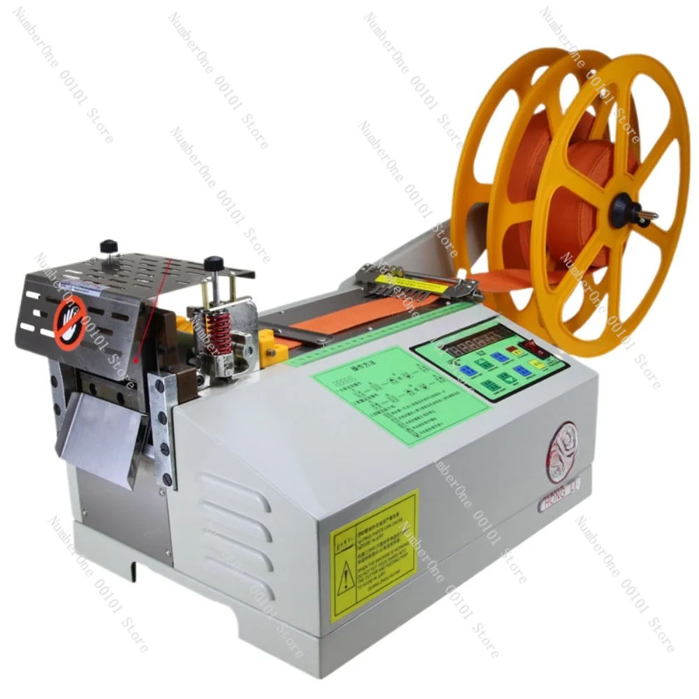 

220v Computerized Automatic Rope Cutting Machine Cold and Hot Zipper Cutting Ribbon Cutting Webbing Machine Elastic Band