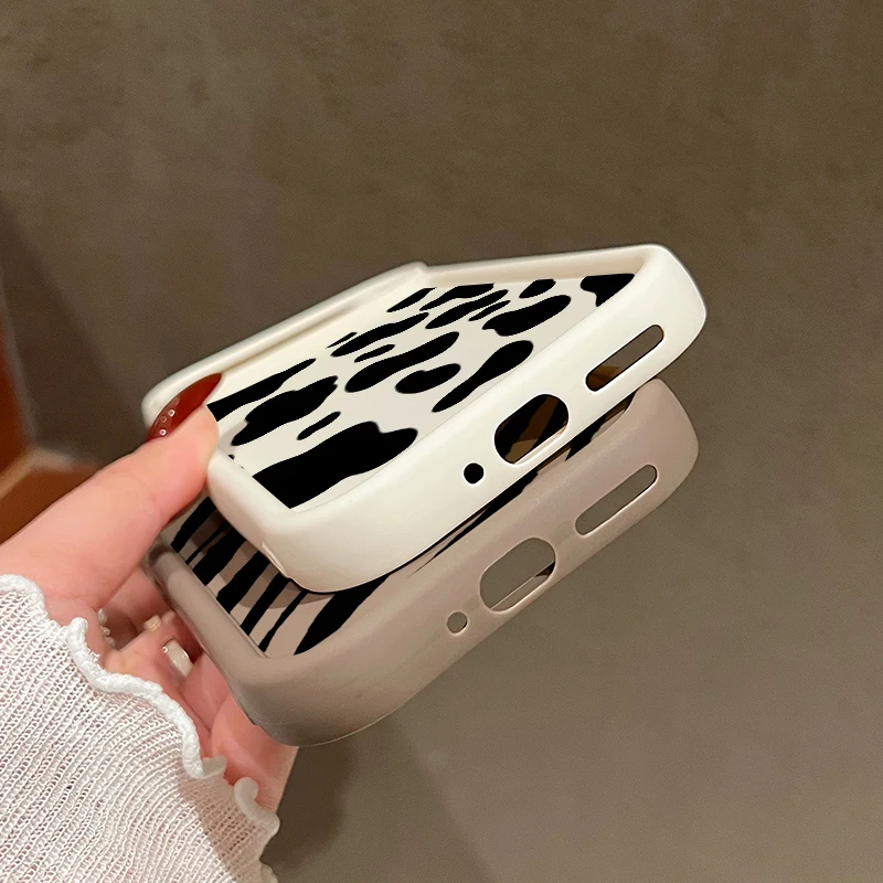 Cow Stripes Printing Soft TPU Phone Case For Google Pixel 10 8 Pro 9A 8A 10 9 Pro XL Shockproof Silicone Cover For Pixel 8 7 Pro