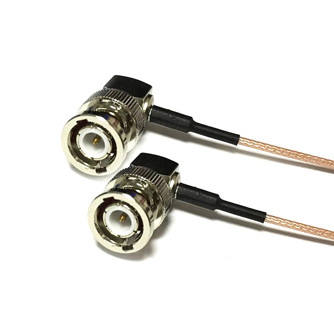 

New Modem Coaxial Cable BNC Male Plug Right Angle Switch BNC Male Plug Right Angle RG178 Cable Pigtail 15cm 6" Adapter