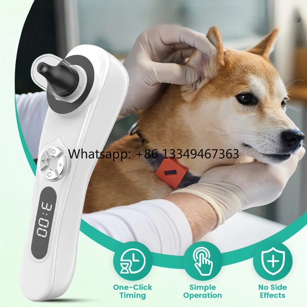 New Upgrade Earwax Cleaner for Cats & Dogs Pet Ear Canal  Therapy Cleaning for Clinic Home Hospital Tool Use