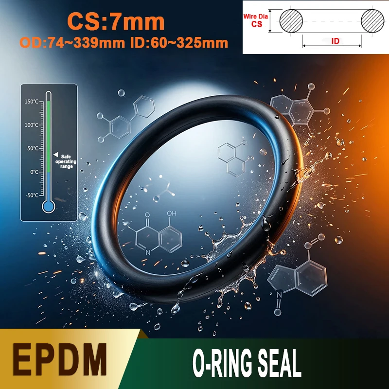 1Pcs Epdm O Ring Se…