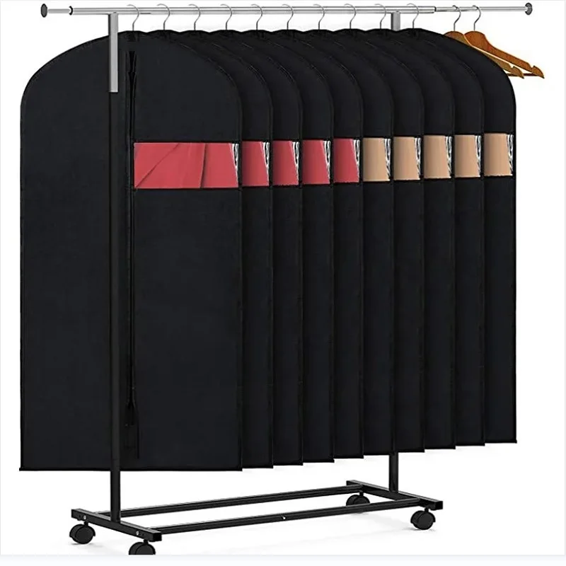 Staubdichte Kleidungshüllen, wasserdichte Kleidung, Staubschutz, Mantel, Anzug, Kleid, Schutz, hängende Kleidersäcke, Schrank-Organizer – Detail 2