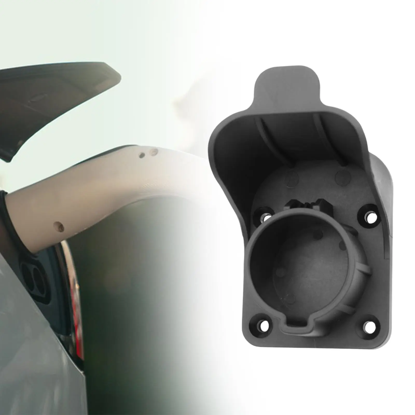 

EV Charger Wall Mount Holder Easy to Install Durability Direct Replaces Professional Accessories Charger Bracket for J1772