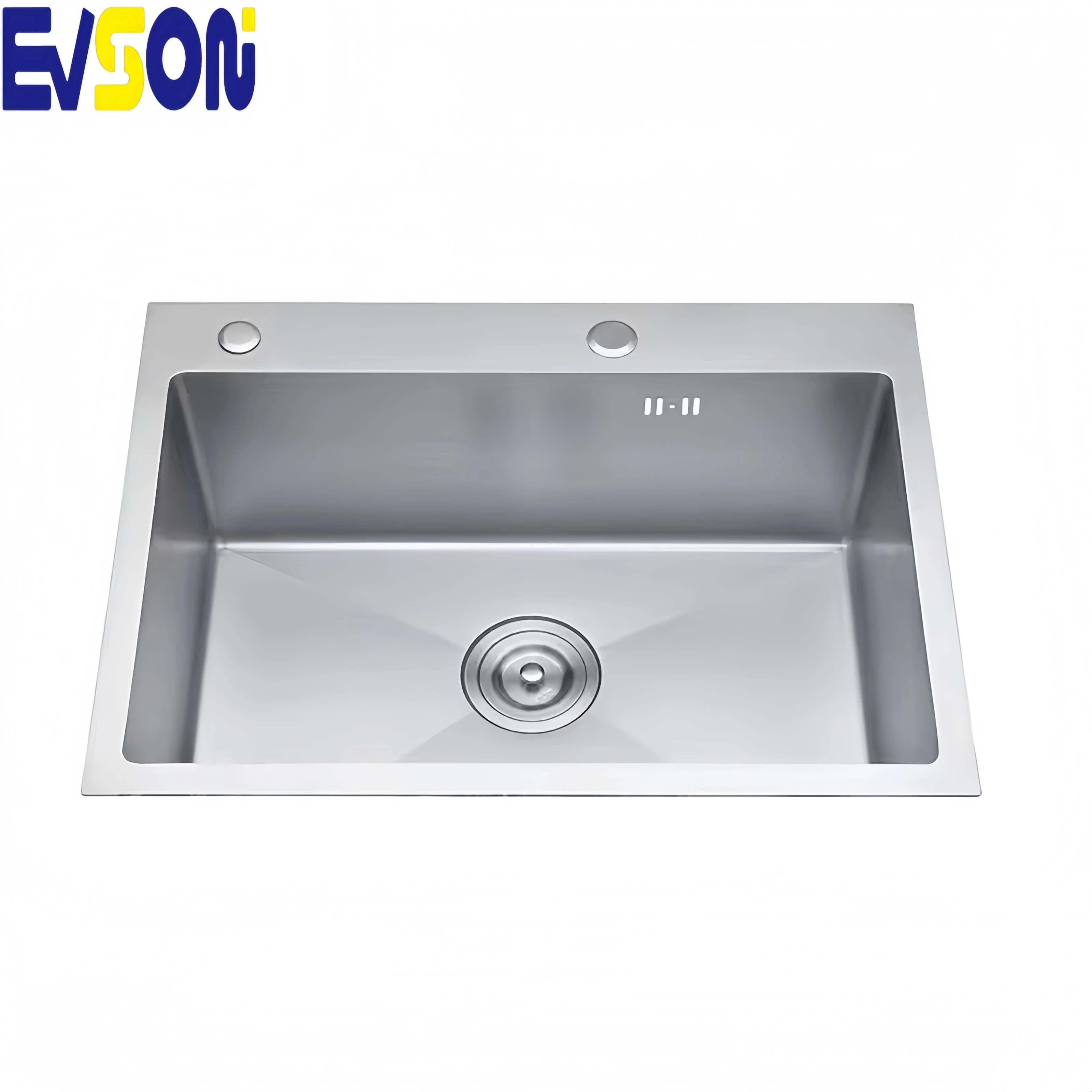 Sink,Hot Trending Modern Single Bowl Kitchen Handmade 55x45 Polished Stainless Steel Countertop Basin Commercial Design Customiz