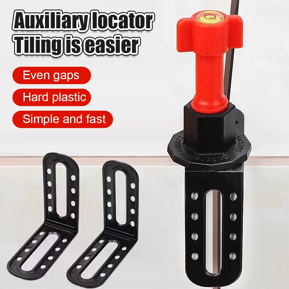 25/50Pcs Tile Leveling System Angle Leveling Can Be Used with Tile Leveling Gasket for Positioning The Seam Construction Tool