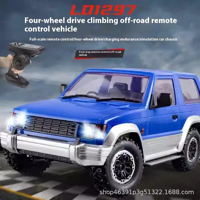 New Product  1:14  Ld1297 Pajero Bulk Version Kit Remote Control Vehicle Off-Road Vehicle Four-Wheel Drive Boy Vehicle Rtr