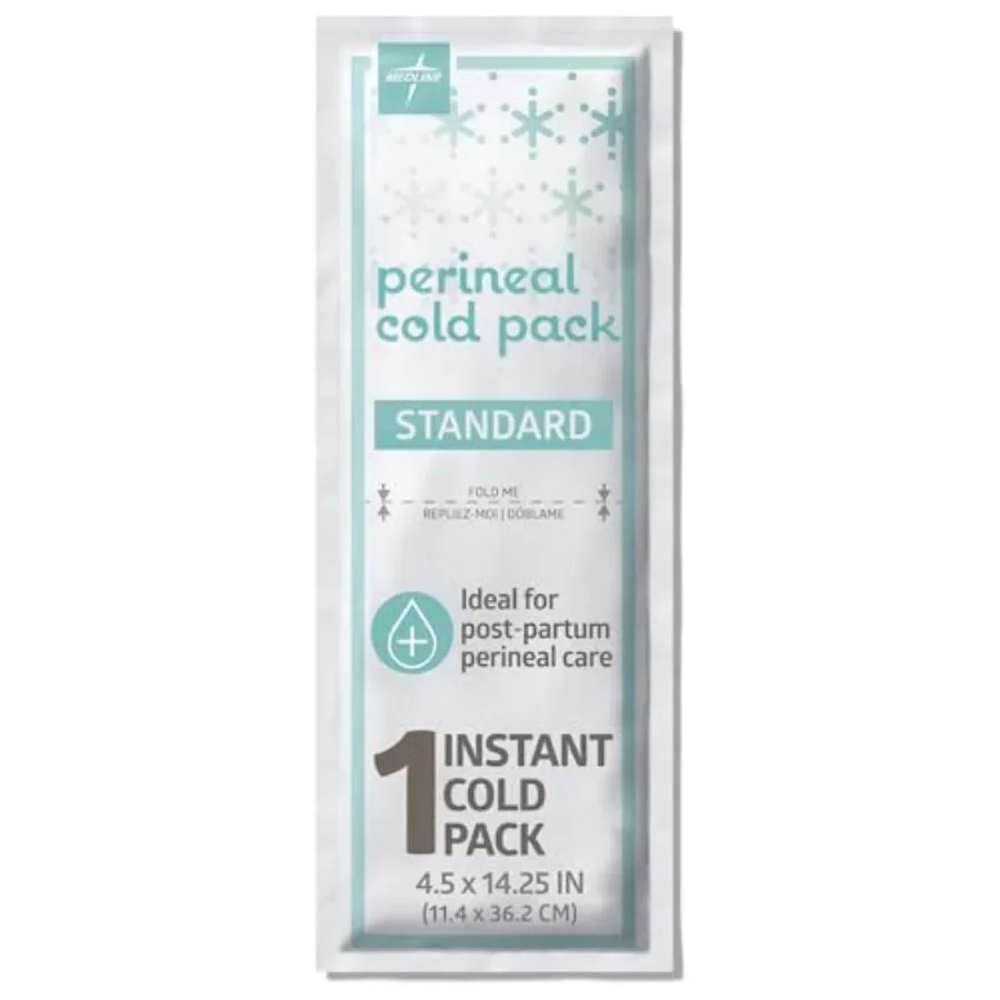 

Medline Perineal Cold Packs tpartum Care 24 Count Eac ornt Pad is 4.5" x 4.25" Perfect your After ivery tpartum Kit