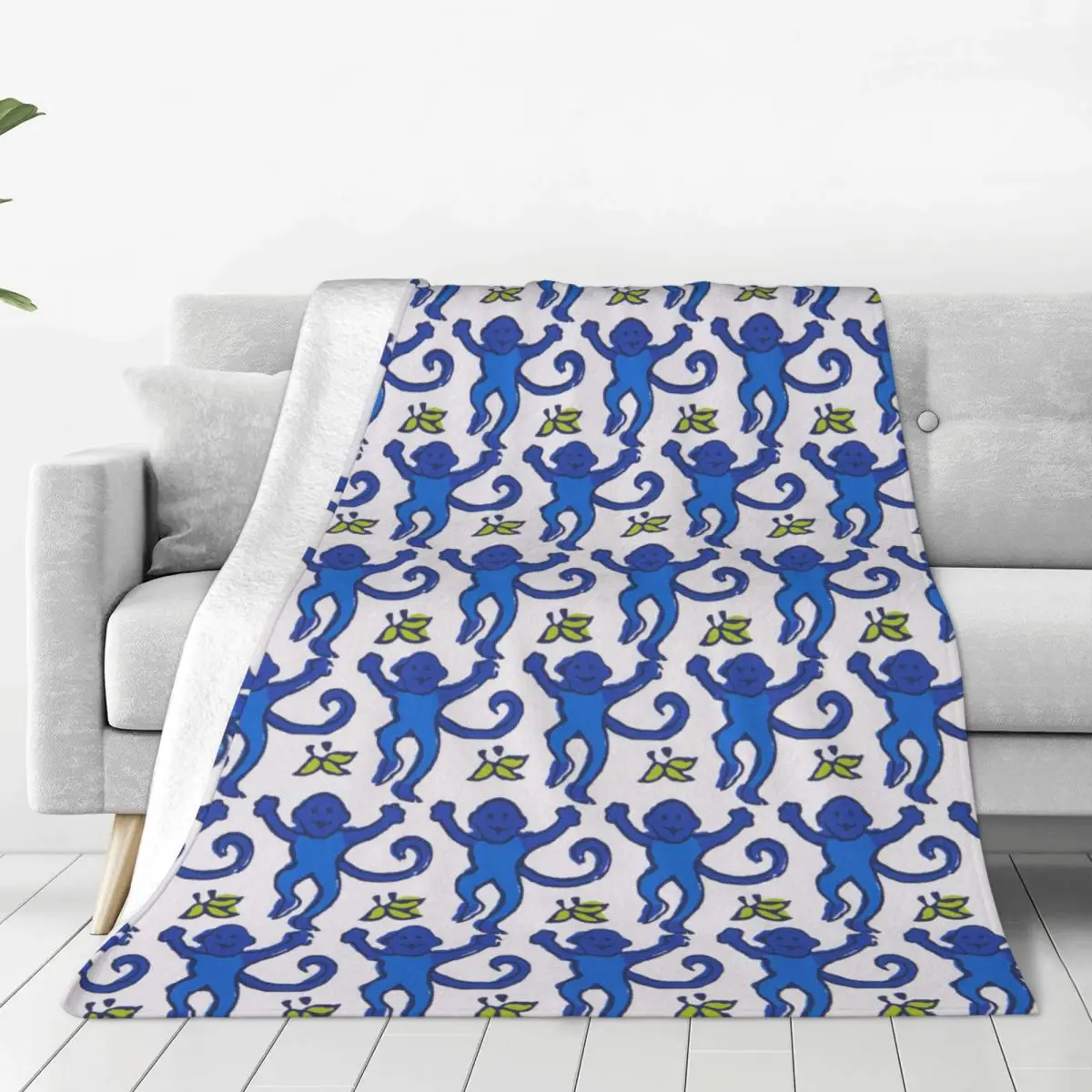 

Blue Roller Rabbit Blankets Fleece Spring/Autumn Grab It Fast Breathable Soft Throw Blankets for Bed Bedroom Rug Piece