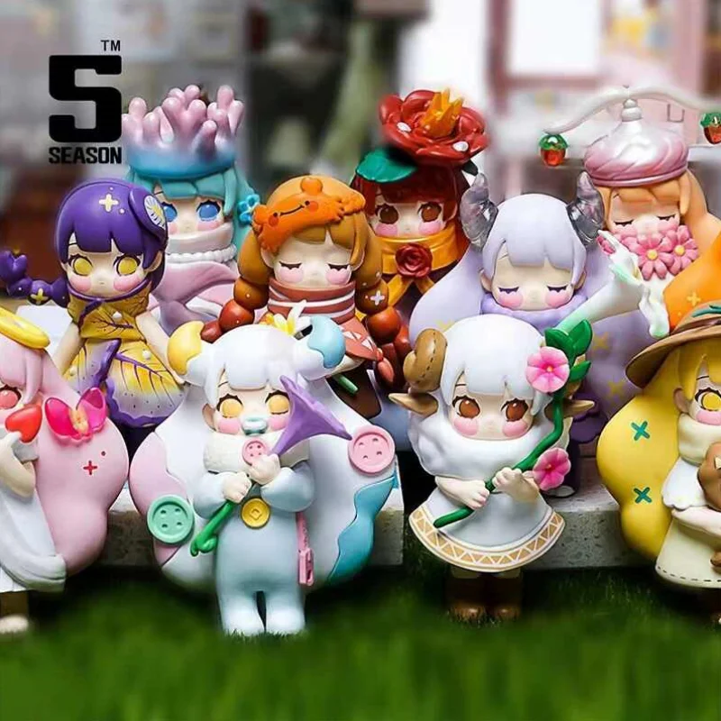 

New Zodiac Flower Princess Series Cute Doll Action Figure Kawaii Table Ornaments Birthday Lovely Toy Gifts