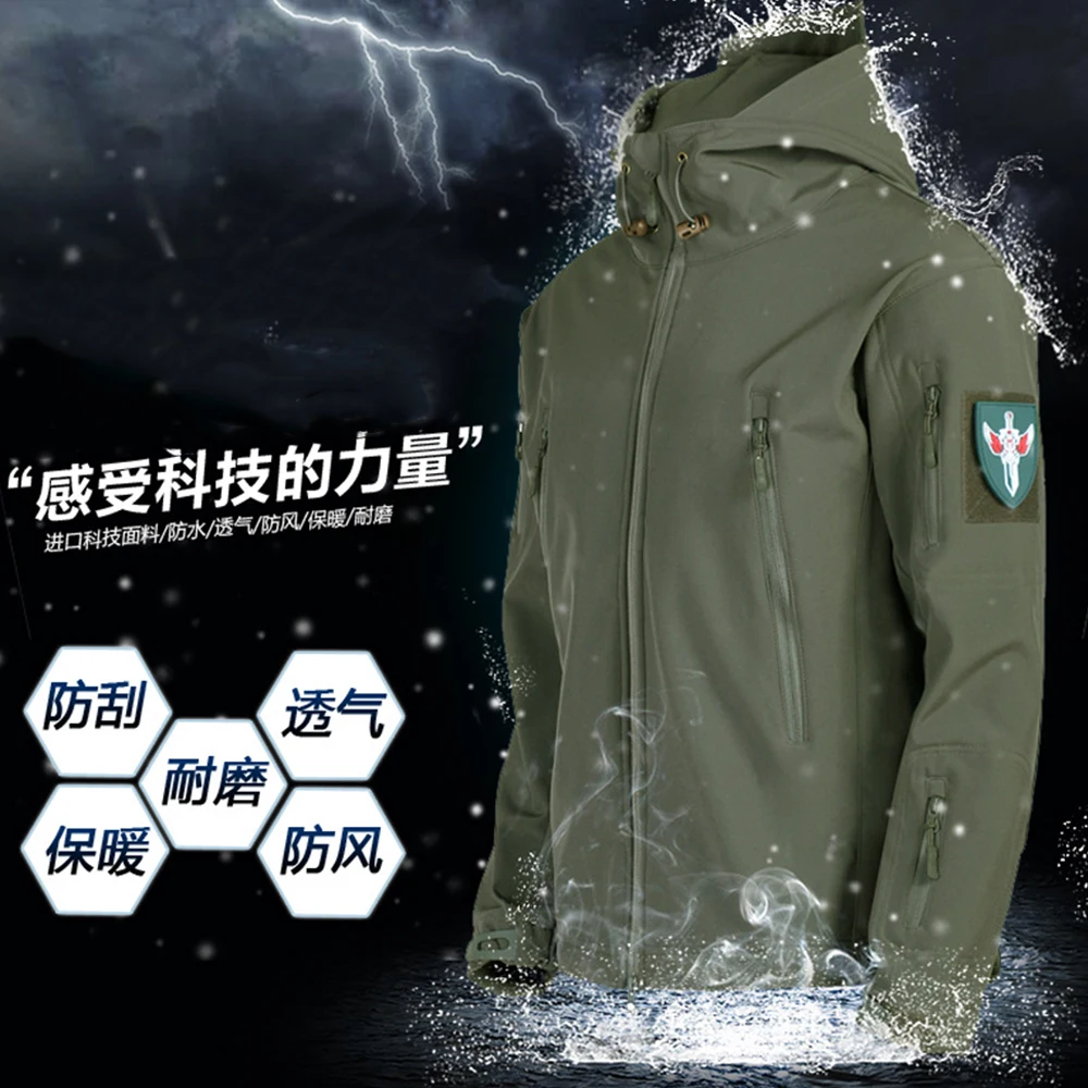 Motorcycle Jacket Windproof Waterproof Moto Motocross Jacket Motorbike Riding Clothing Protective Gear Chaqueta Moto Black S-4XL