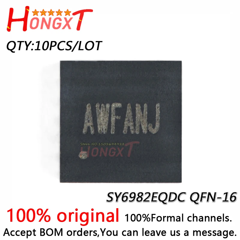 10PCS 100% NEW SY6982EQDC AWF QFN-16.
