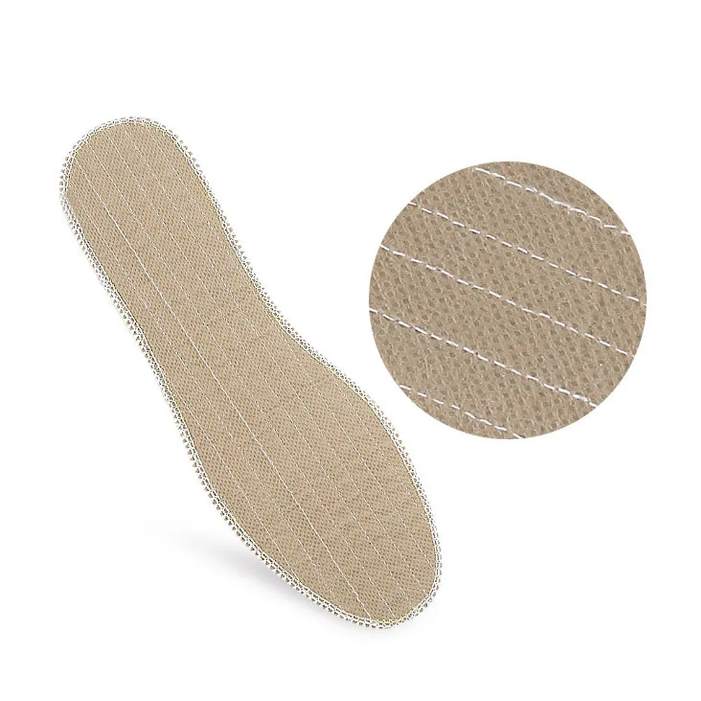 Bamboo Charcoal Deodorant Insoles – 3 Pairs Breathable Sports Shoe Cushions for Sweat Absorption & Foot Care, Size 40