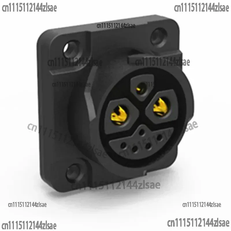 M23 IP67 Male Female 2+1 Plus 5 Battery Connector Motorcycle Charger Socket 50A Electric Vehicle Energy Storage Connectors