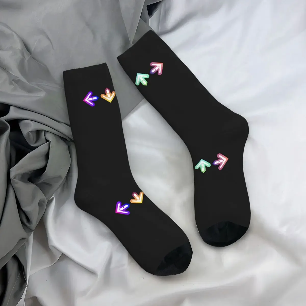 Ddr Arrows Classic T Shirt Socks Harajuku Super Soft Stockings All Season Long Socks Accessories for Unisex Birthday Present