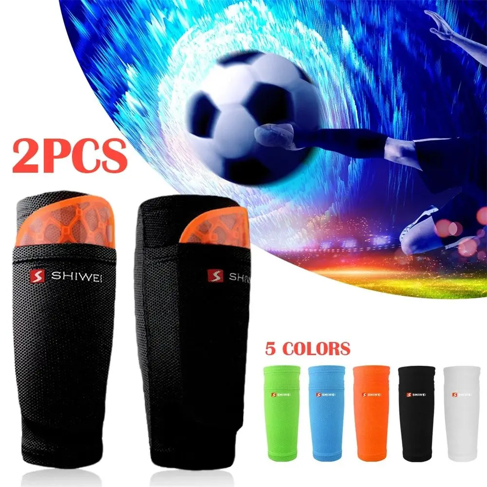 

Sports Safety with Pocket Shin Protector Sportswear Guards Socks Canilleras Support Sock Leg Sleeves Shin Guards Socks