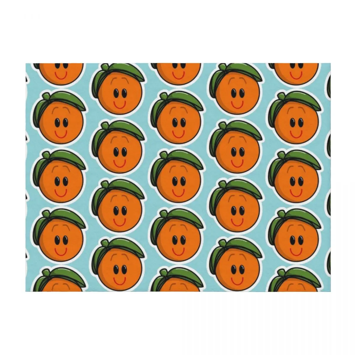 

Crazy Orange Throw Blanket Flannel Furry Luxury Brand heavy to sleep Blankets