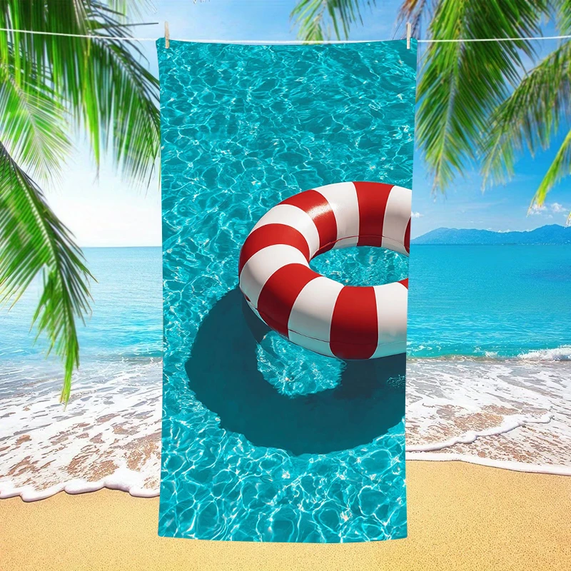 Quick Dry Beach Towel Microfiber Sand Free Oversized Lightweight Compact Travel Swim Pool Camping Gym Yoga Trendy Gift 2026