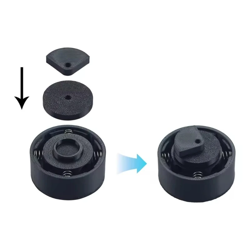 أداء عالي الاهتزاز ، طابعة قدم رطبة للاهتزاز لـ K1SE/K1C/K1MAX 3D لتعزيز تصميم قبضة المطاط الاستقرار #2